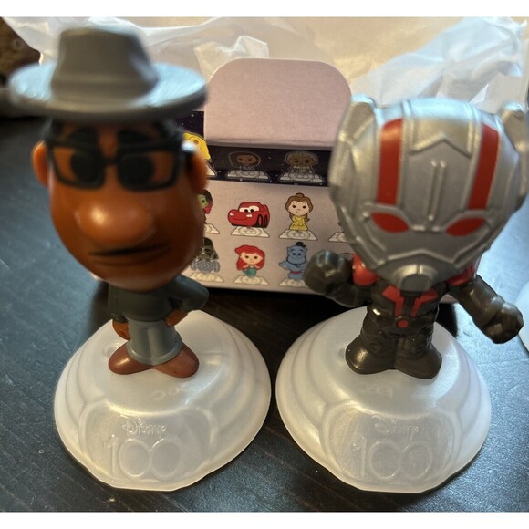 McDonald's & Disney 2023 Happy Meal Toys- Joe Gardner & Antman In BOX - Picture 1 of 2